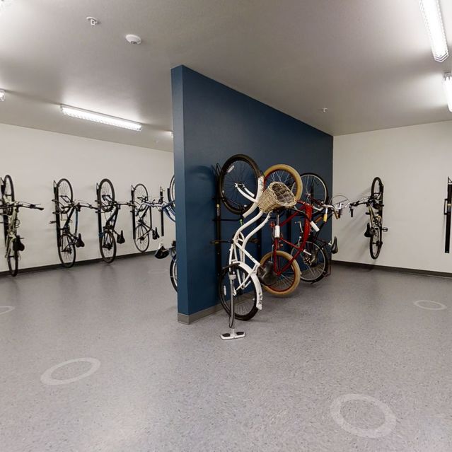 Virtual tour of Bike Storage Room